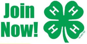 Join 4-H Now!
