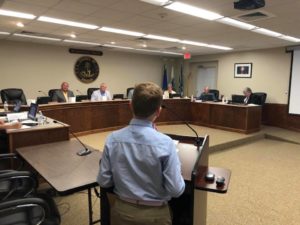 Image of commissioners in action