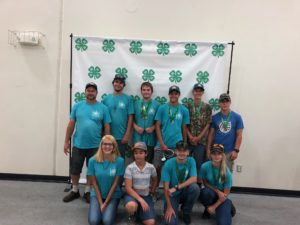 Pender County's Holly Shelter Shooting Sports 4-H Club at the Eastern Regional Tournament