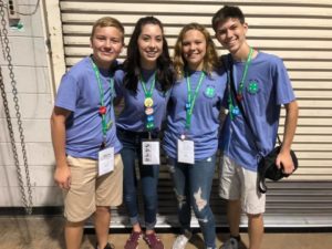 Pender County 4-H'ers at 2019 NC 4-H Congress