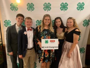 Pender County 4-H Delegation at the 2019 NC 4-H Congress